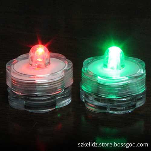 Wholesale Battery Power Floral Wedding Giveaway Color Change Waterproof Flash Tea Bright Light